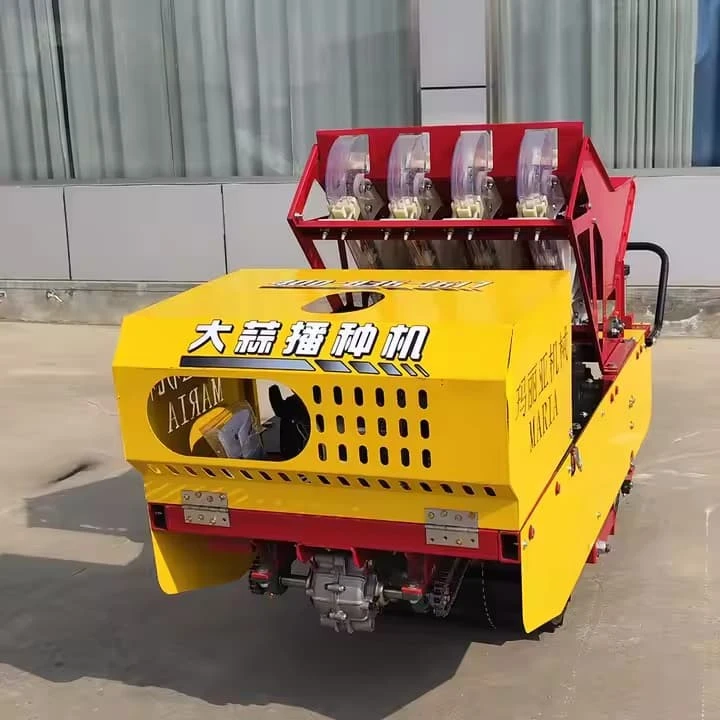 New Arrival Garlic Planting Tool With Depth Wheel And Marker 2x Faster Planting Speed OEM /ODM Tractor Seeder Machine